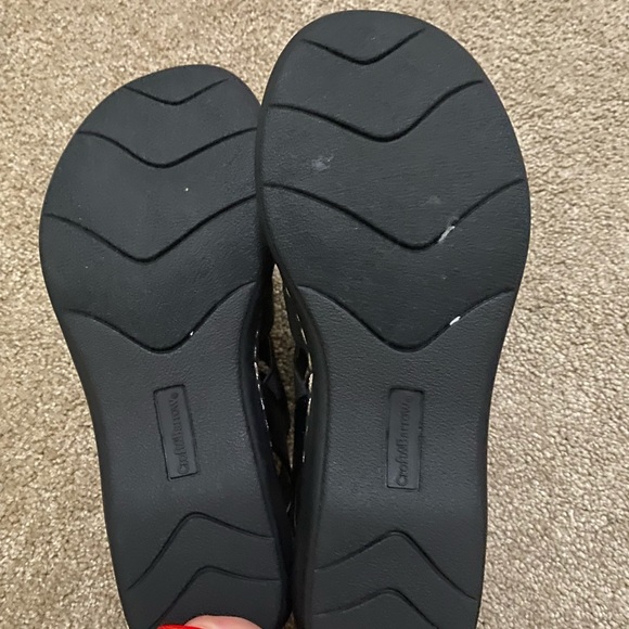 Croft&Borrow Black Depot Sandals Size 7 - Picture 5 of 6